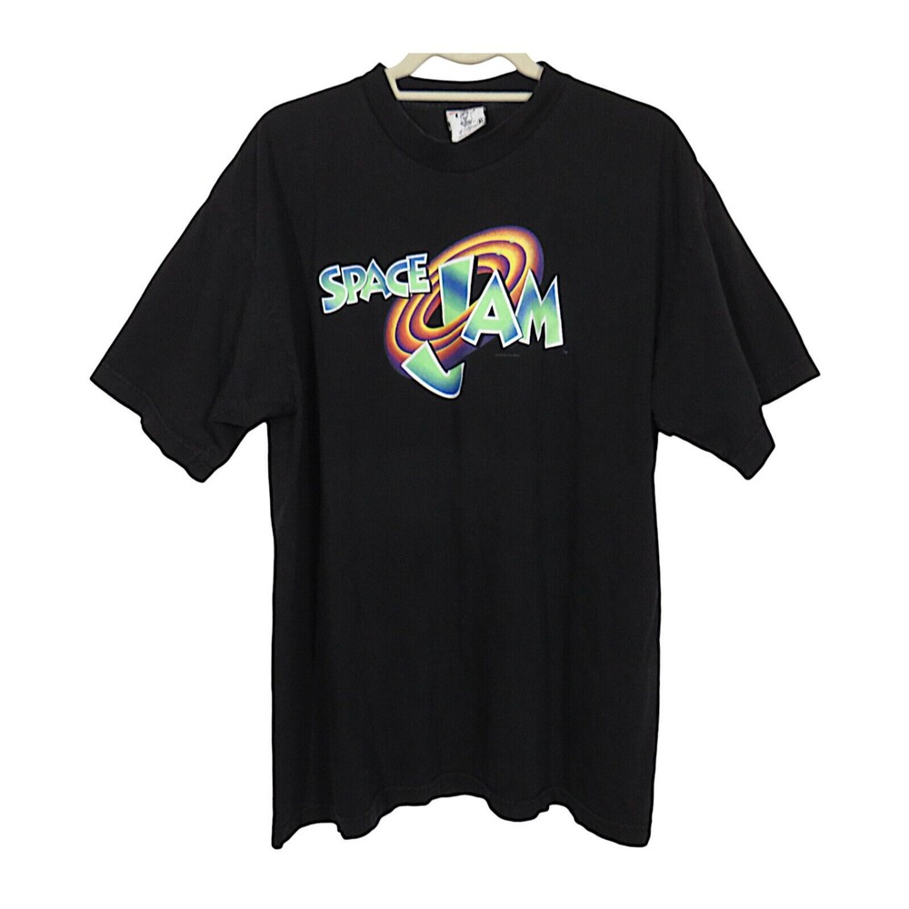 Q-Tees Of California Vintage Made In USA Space Jam Tee Men's XL